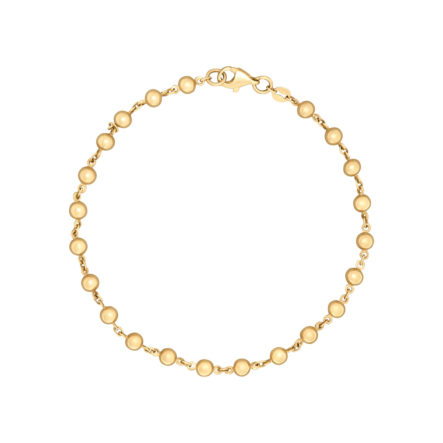 9ct Gold Ball Chain Bracelet
