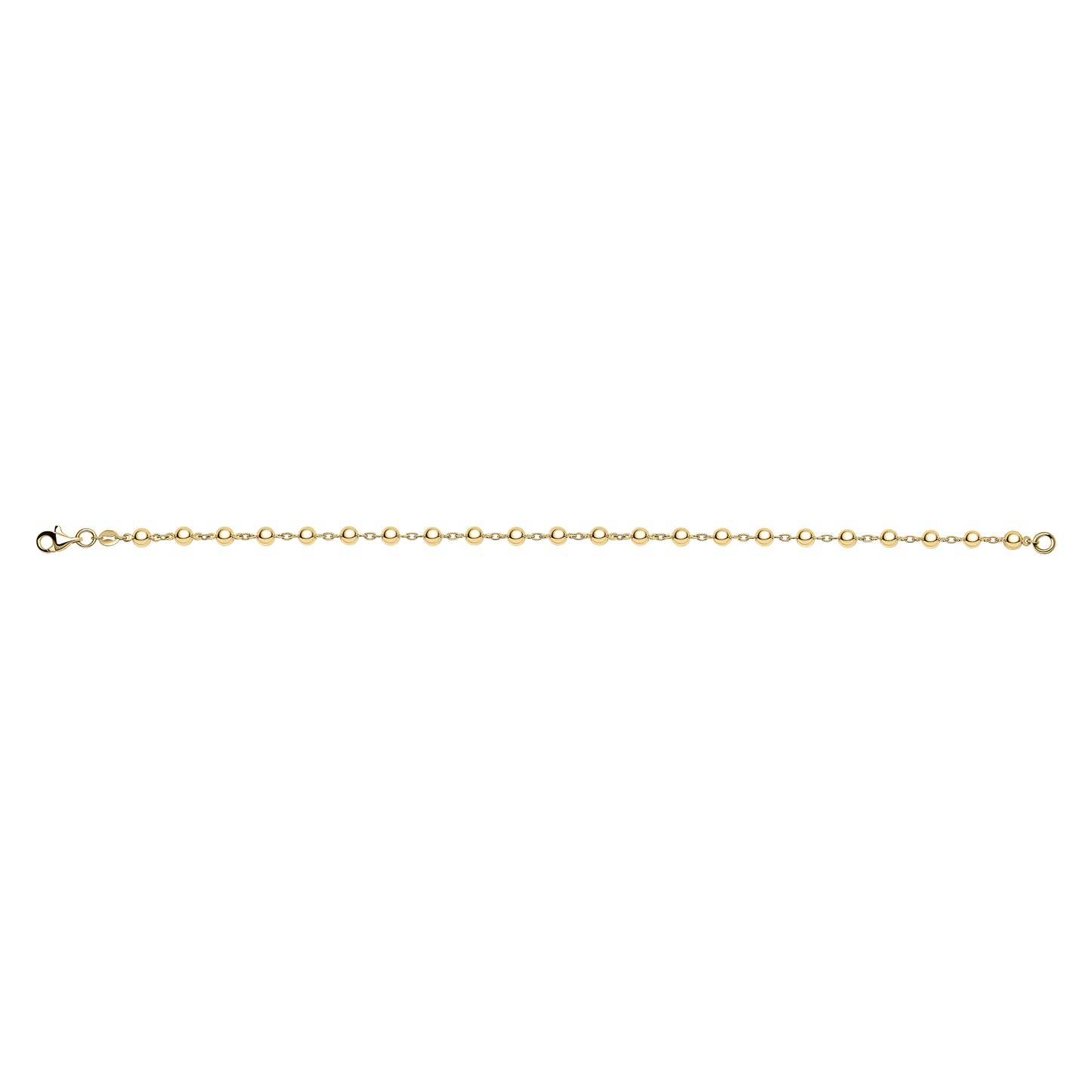 9ct Gold Ball Chain Bracelet