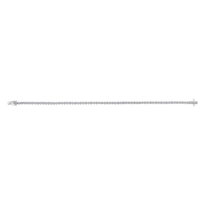 Diamond Set Tennis Bracelet in 9ct White Gold