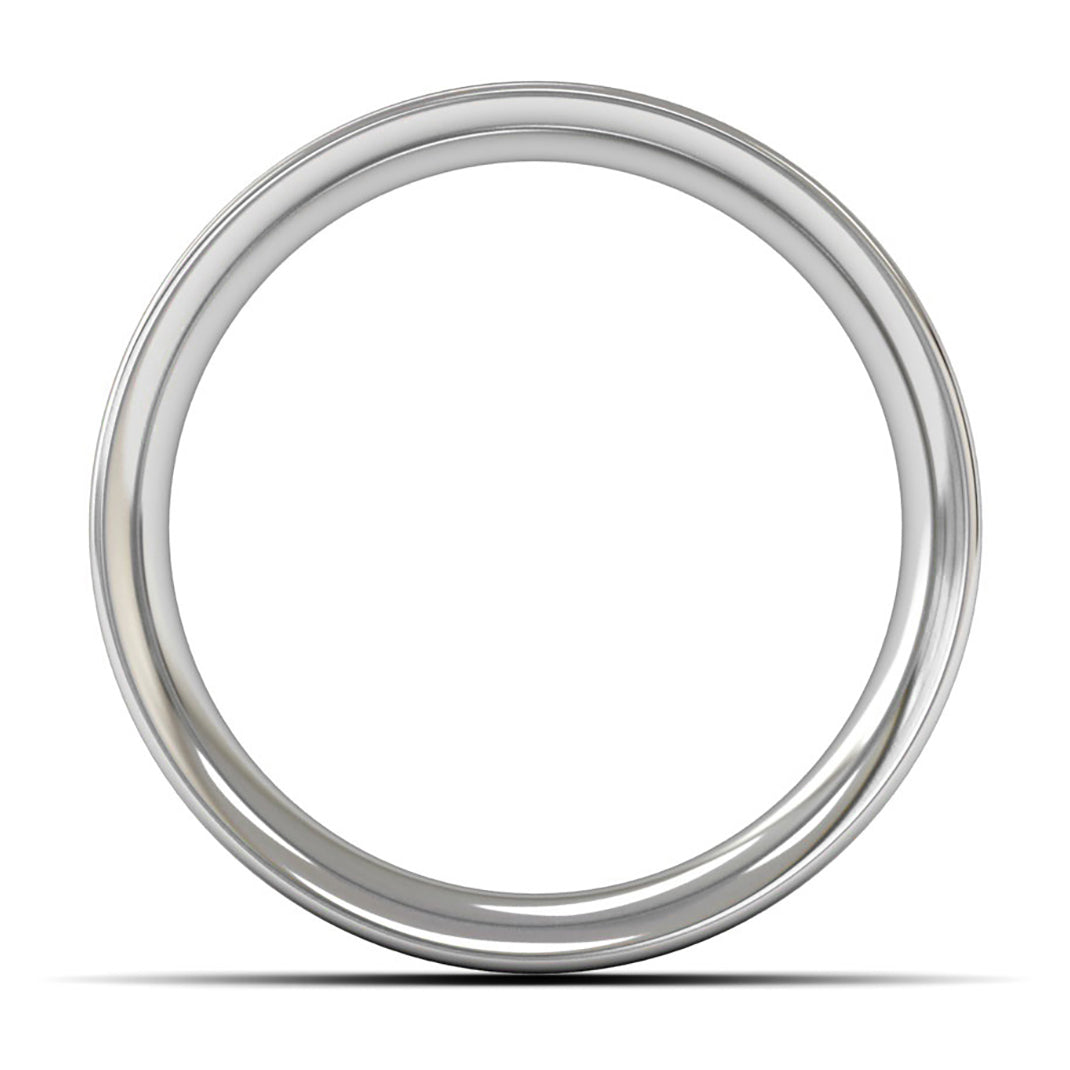 Palladium 950 7mm Heavy Weight Flat Court Wedding Ring