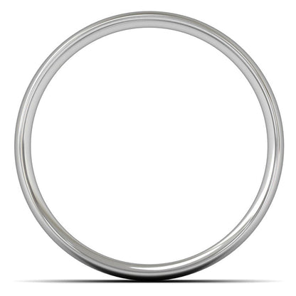 Platinum 950 5mm Light Weight Traditional Court Wedding Ring